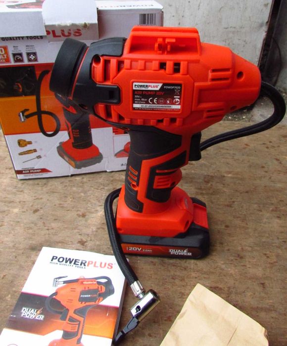 Акумуляторний компресор Powerplus powdp7020 (з Бельгії)