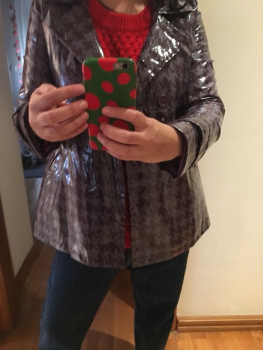 Casaco plástico roxo Springfield tamanho 38 NUNCA USADO