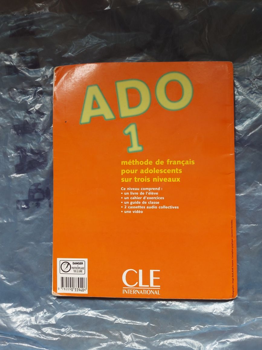 Książka ADO 1 Methode de franvais 1999rok