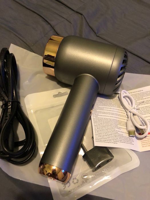 Новий фен бездротовий/безпровідний для подорожей Usb Hair Dryer