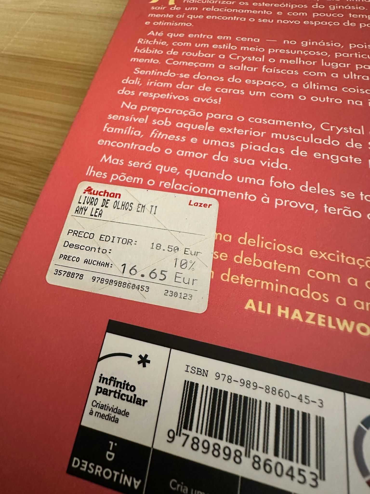 Livro De olhos em Ti