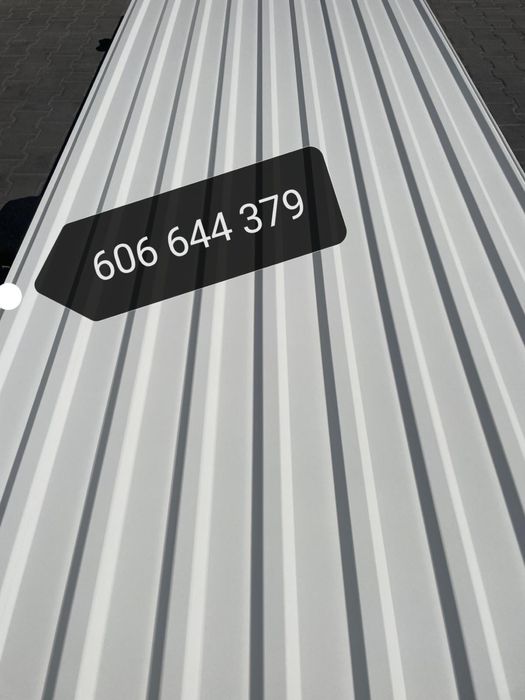 T-18, Blacha trapezowa RAL 9006/9007 na WYMIAR!