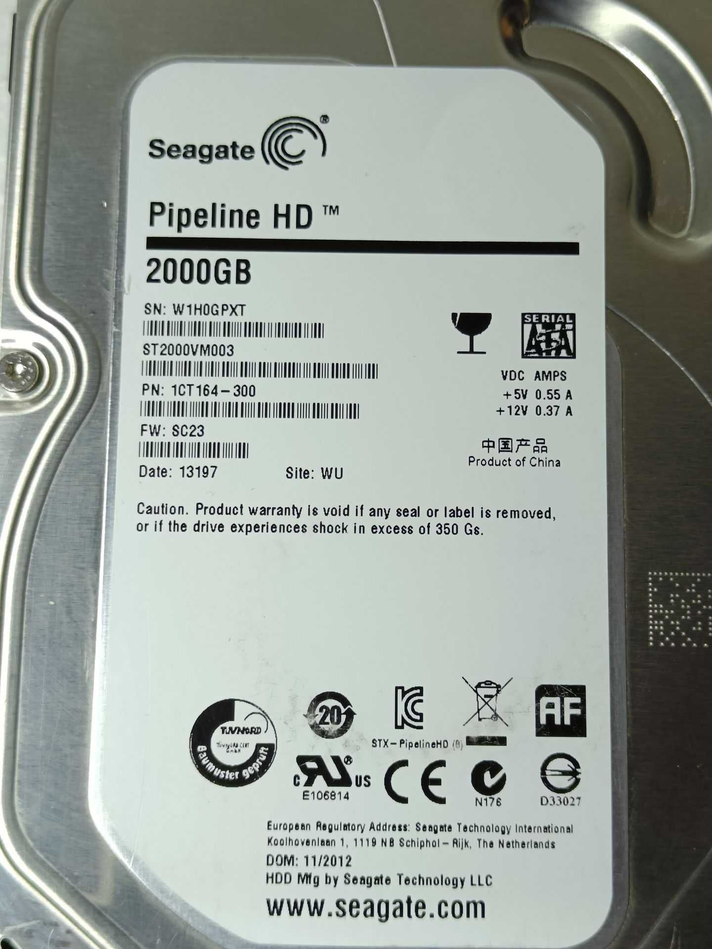 Hard disk HDD - Seagate - 2 TB - У ВІДМІННОМУ СТАНІ