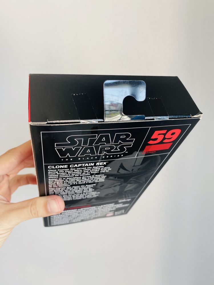 *MUITO RARA* Star Wars The Black Series Clone Captain Rex