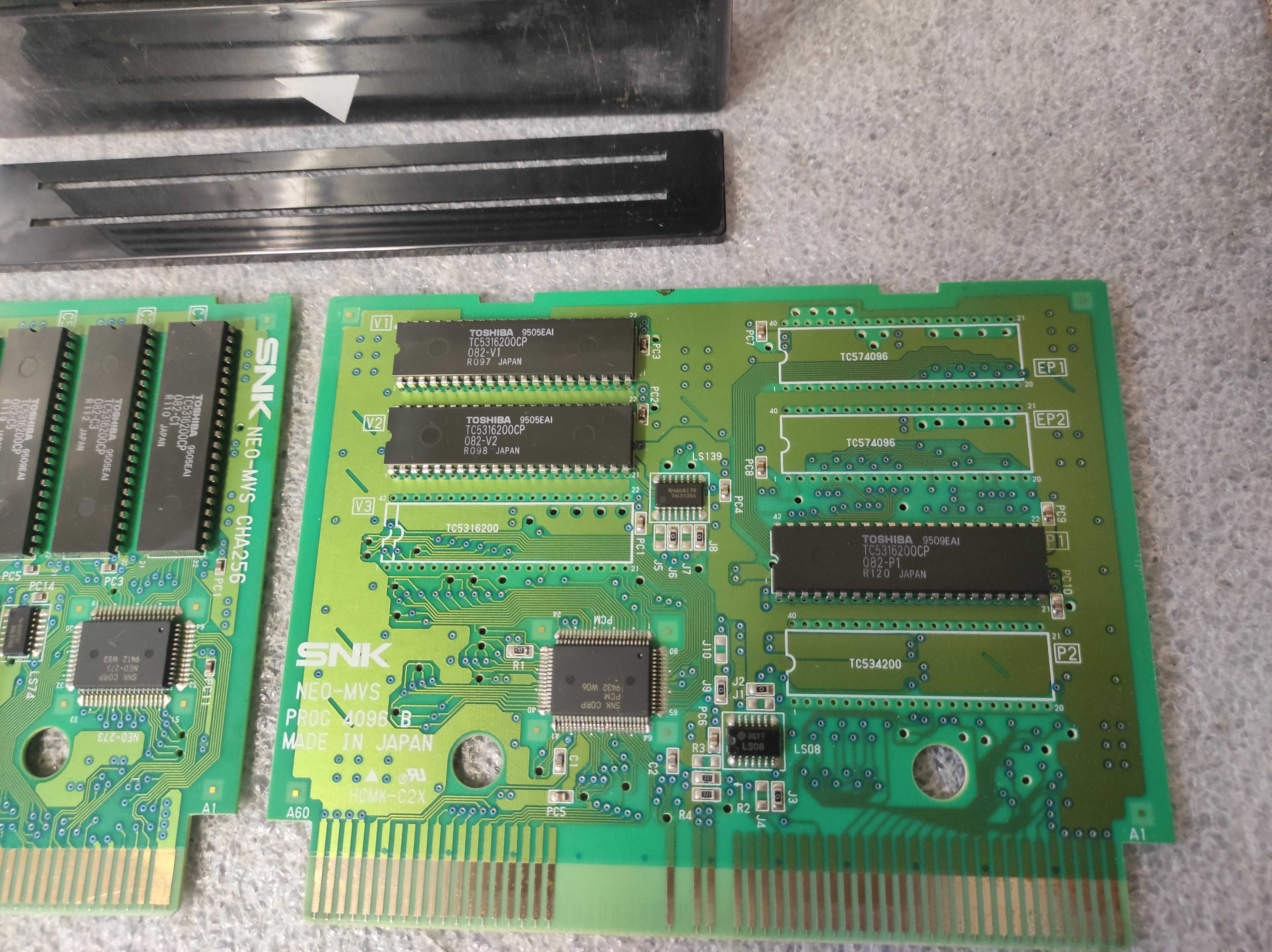 SNK Neo Geo Double Dragon Mvs Arcade Cart 100% Original NeoGeo