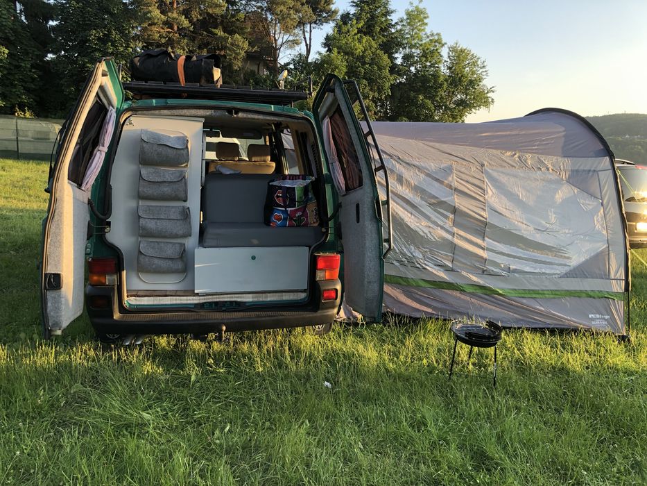 Vw t4 kamper edition ( czesci bus van ducato camper zamiana motor )