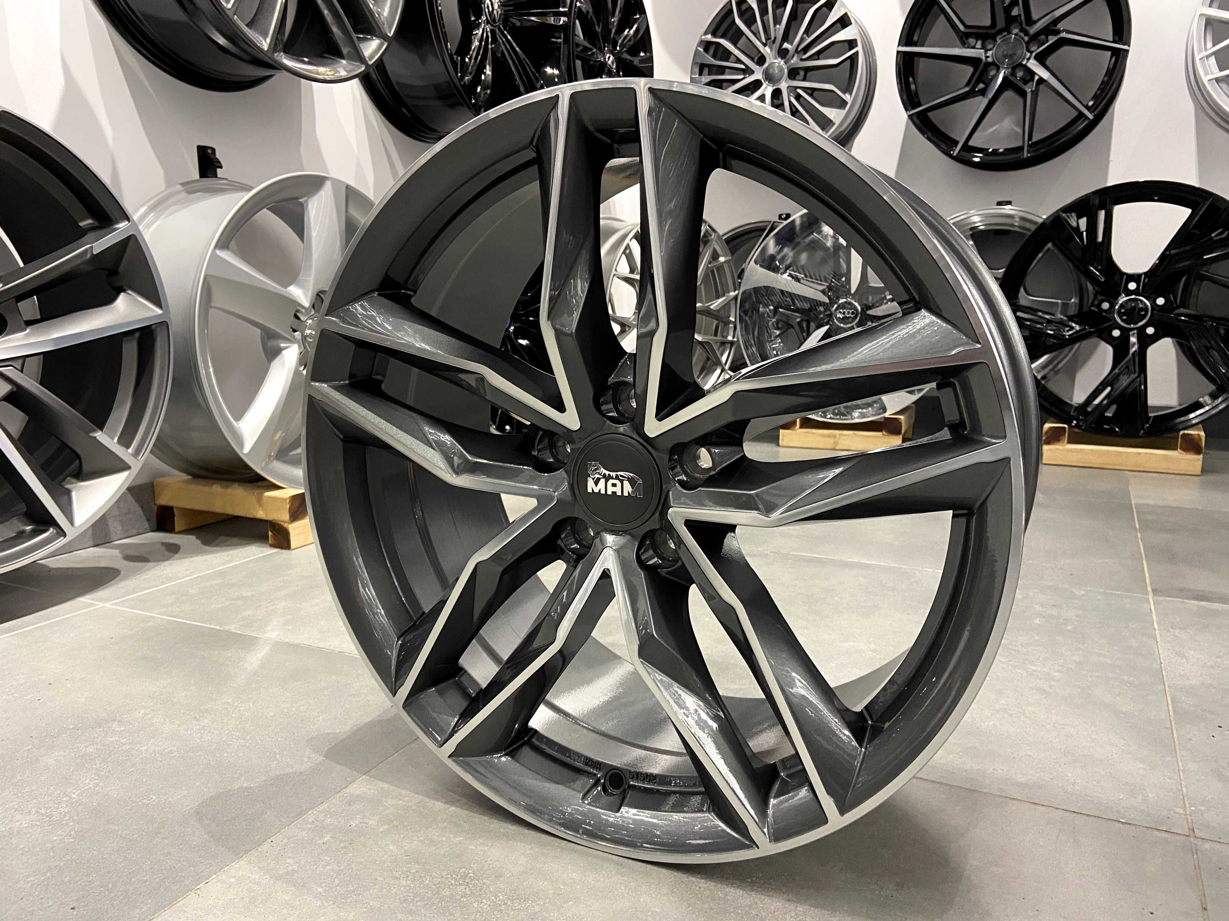 19 Felgi 5x112 MAM RS3 et45 Audi VW Skoda