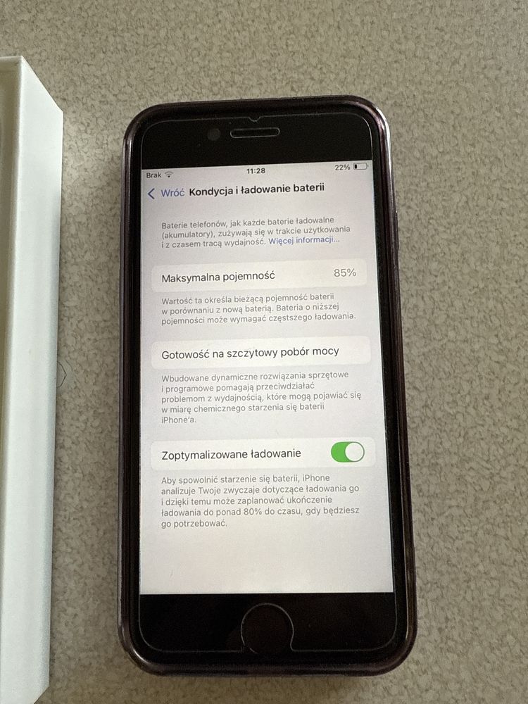 iPhone SE 2022 zadbany