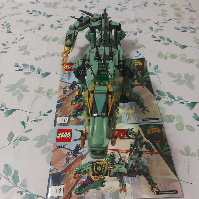 Lego ninjago zielony smok