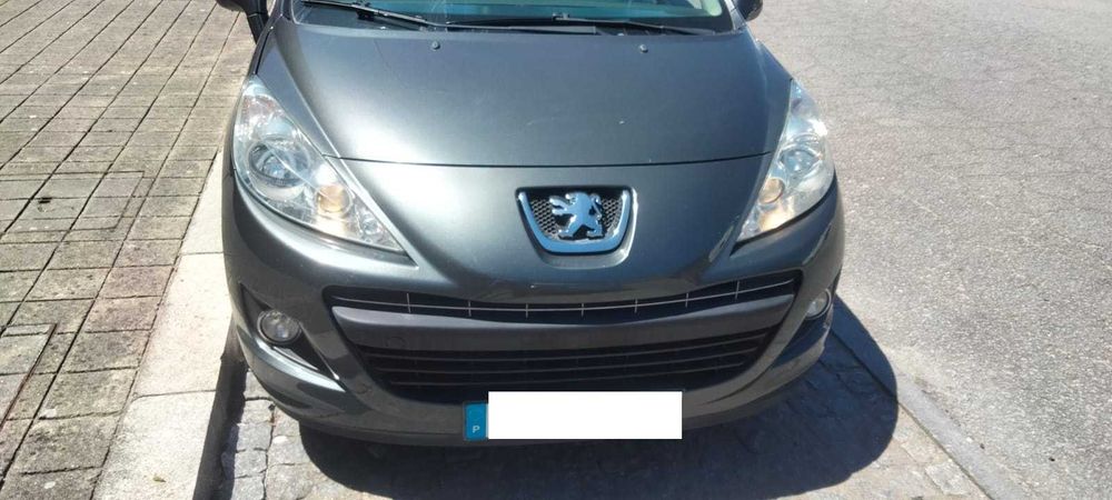 peugeot 207 cc, descapotável