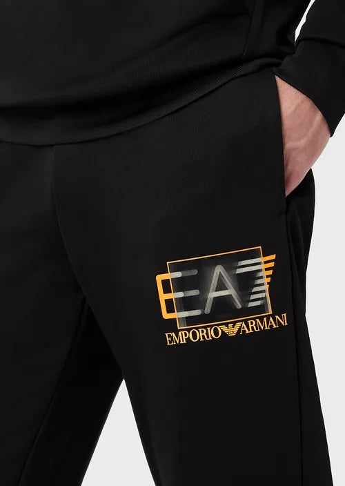 EA7 EMPORIO ARMANI technical fabric visibility joggers