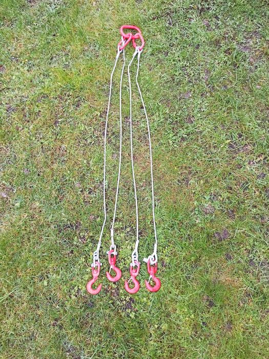 Zawiesie linowe 4 hakowe 2,4 T