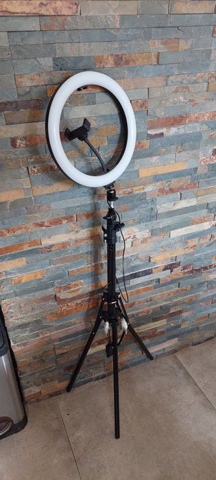 Lampa pierścieniowa statyw do nagrywania