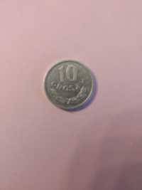 Moneta 10 groszy z 1975 roku