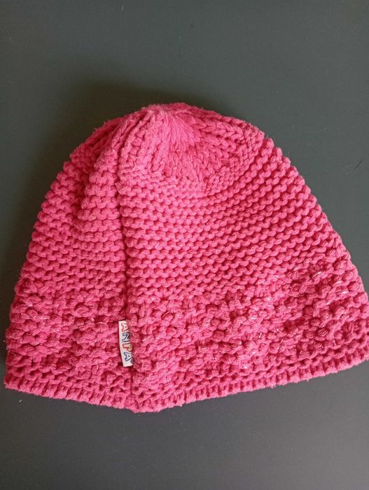 Шапочка рожева бавовняна