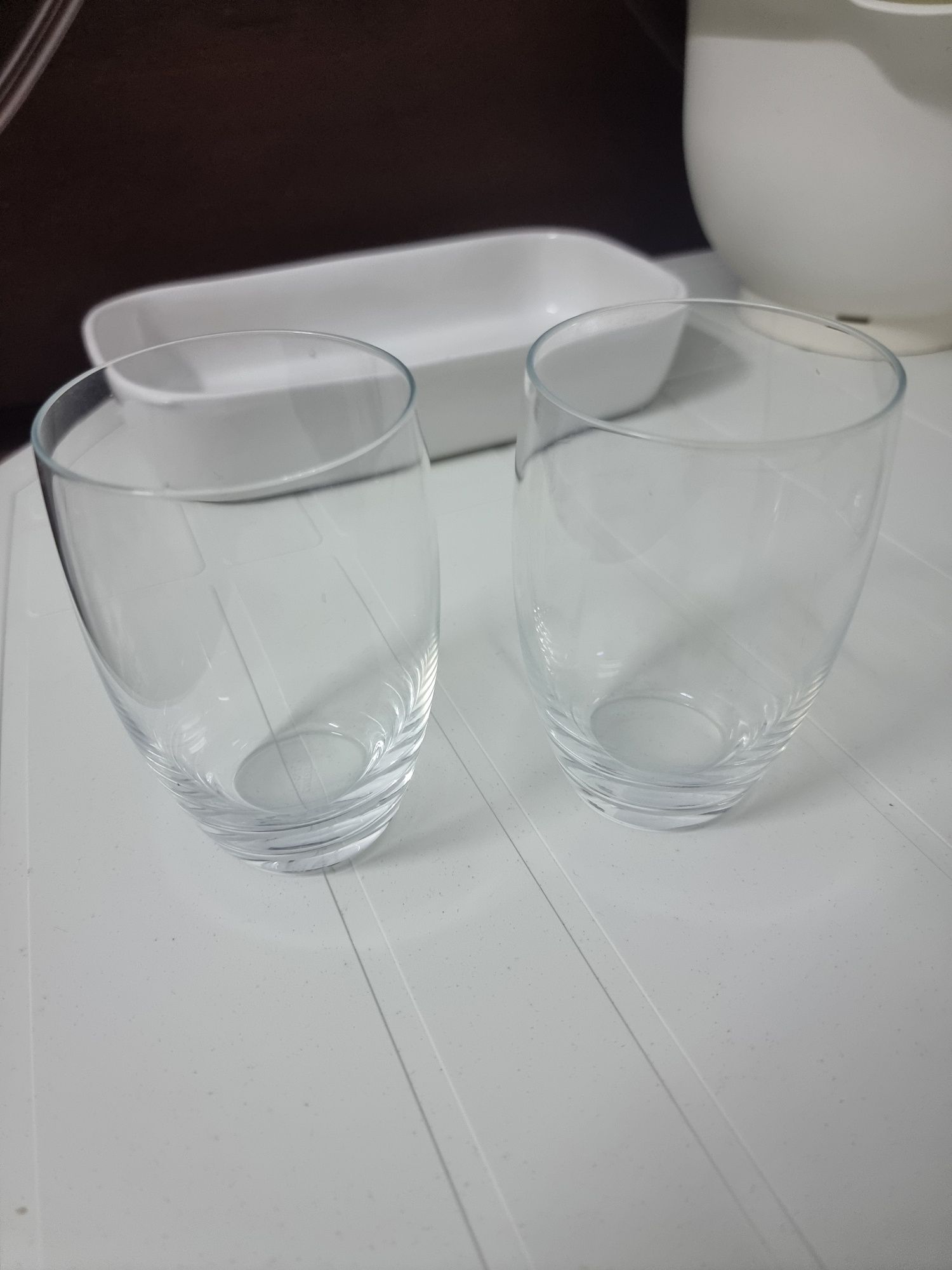 2 copos de vidro, ikea