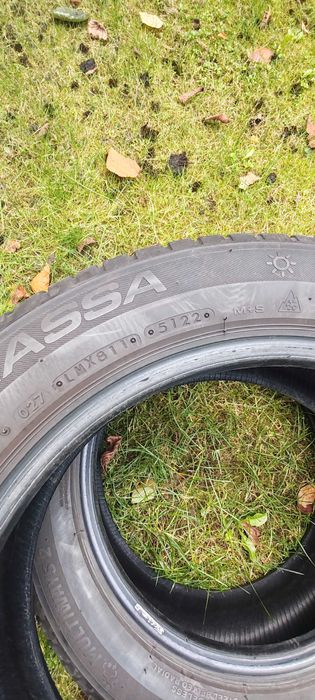 2 x Opony Lassa 215/55 R 17 - 94 W -  2 sztuki , ok 5 mm bieżni