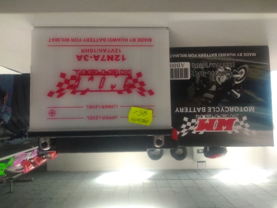 Akumulator 12N7A-3A WM MOTOR 12 VOLT skuter, motocykl