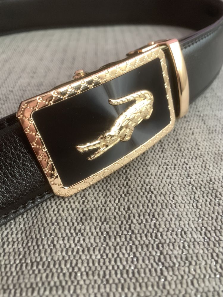 Lacoste leather belt