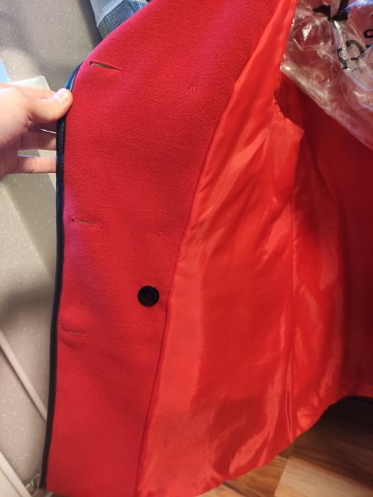 Płaszcz zimowy, kurtka w bdb stanie rozm. L bdb. gatunek