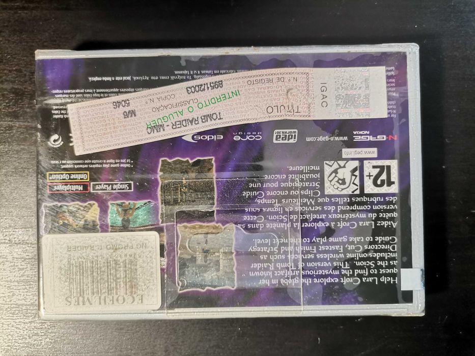 Jogo Tomb Raider (Nokia N Gage) SELADO