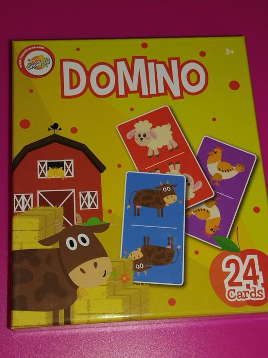 Дитяча гра на пам'ять.  Доміно. Пазл