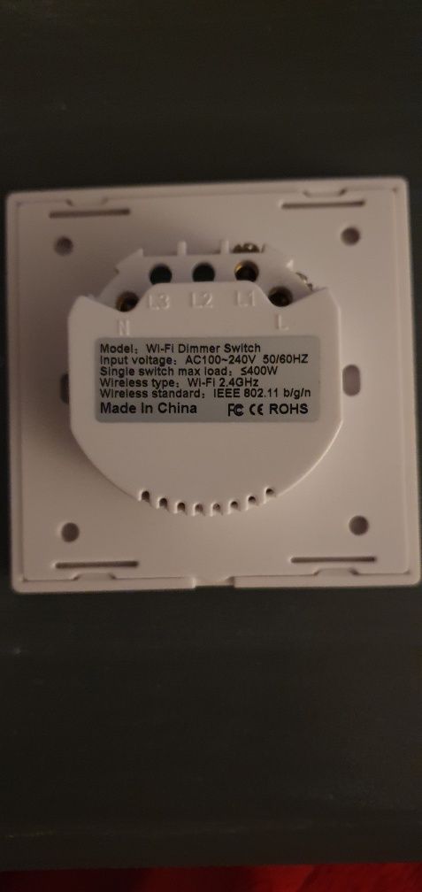 Nowy WIFI Dimmer - włącznik światła