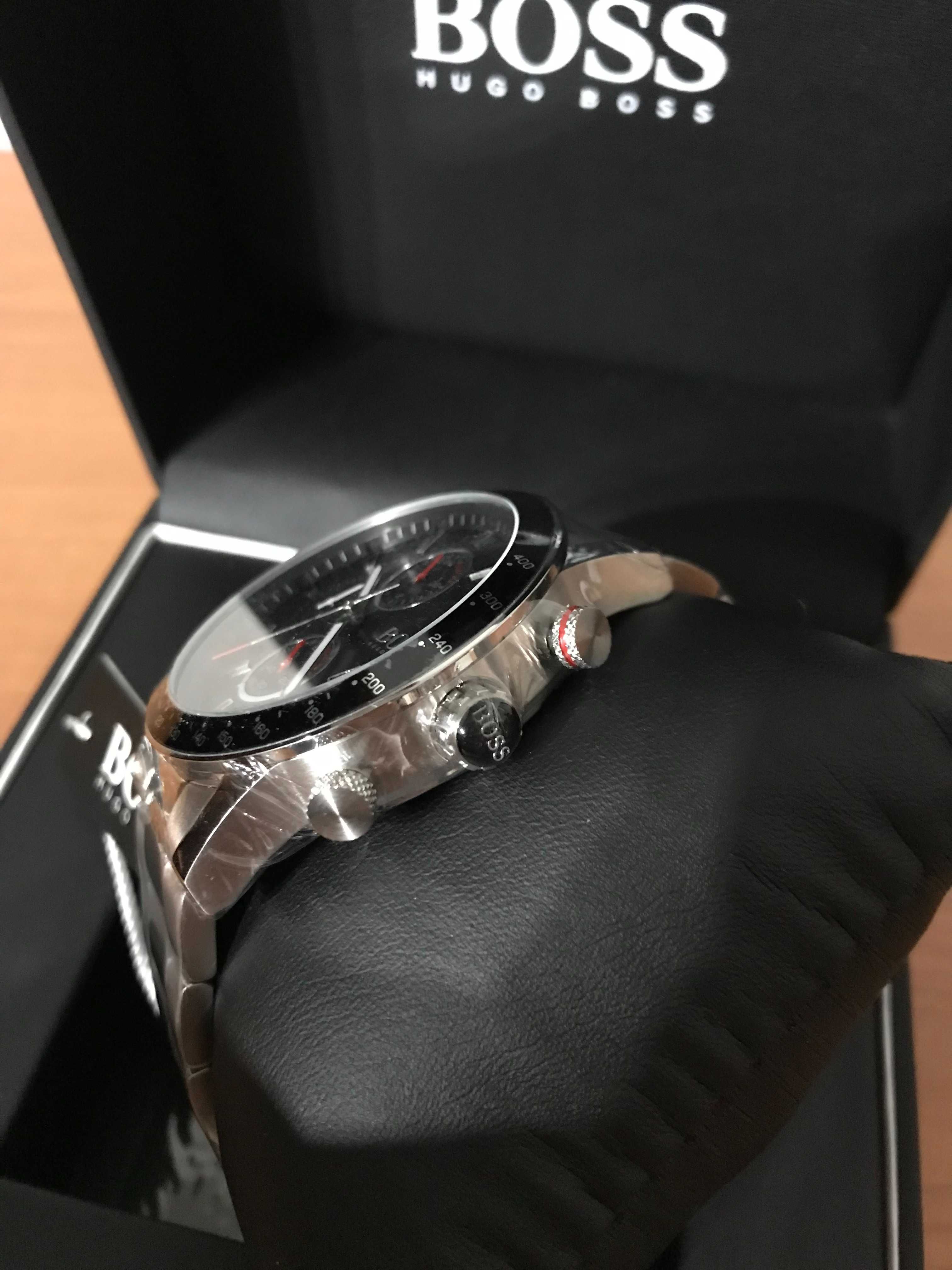 Relógio Hugo Boss Prateado & Preto