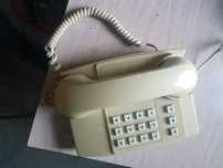 Telefone antigo de teclado