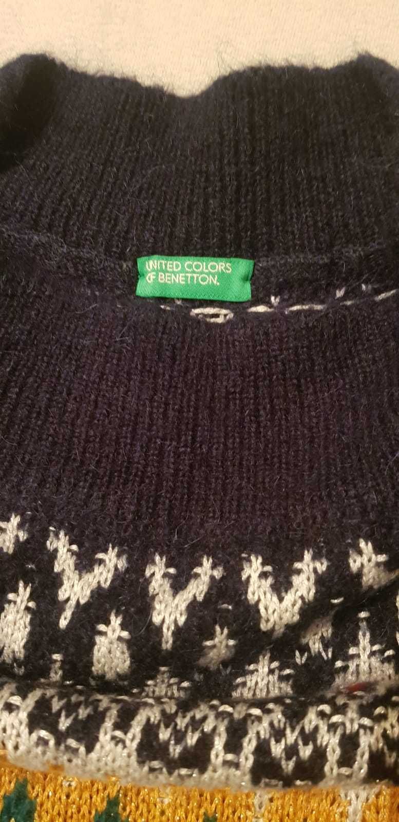 Sweter damski United Color of Benetton EUR 34 XS-S NOWY