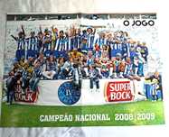 Poster Gigante - FC Porto - Vencedor da 1ª Liga Portuguesa - 2008/2009
