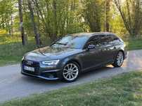 Audi A4 B9 FV 23 Competition 40 TFSI 190 KM S line ACC DaytonaGrau Virtual 1wł
