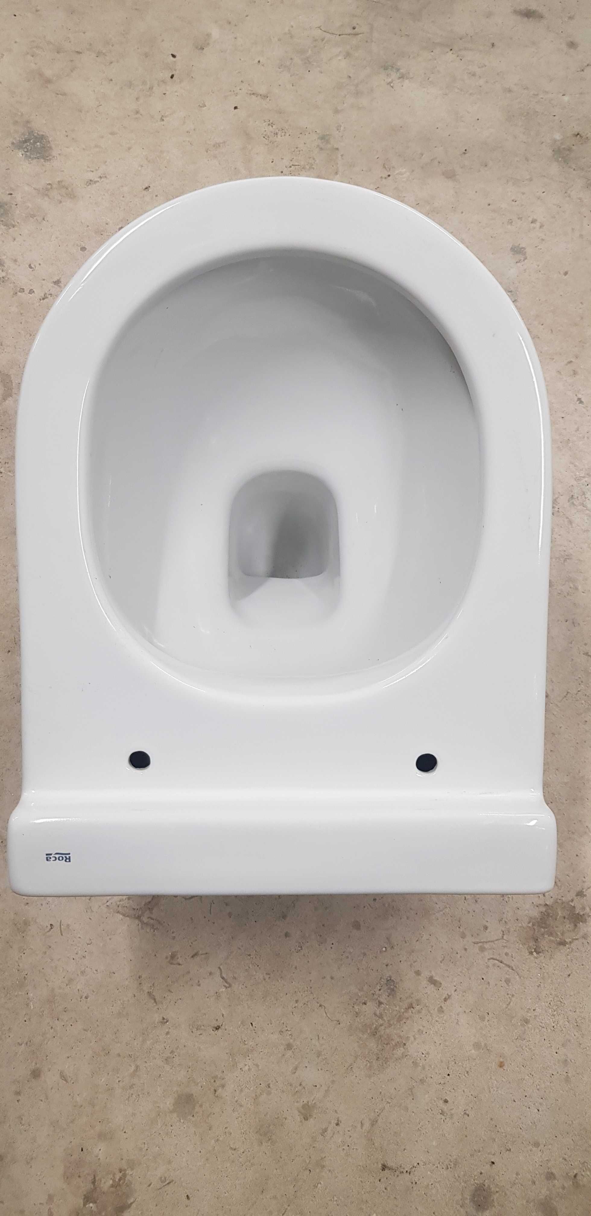 WC Miska Roca Round Inspira, wisząca bez kołnierza nowa