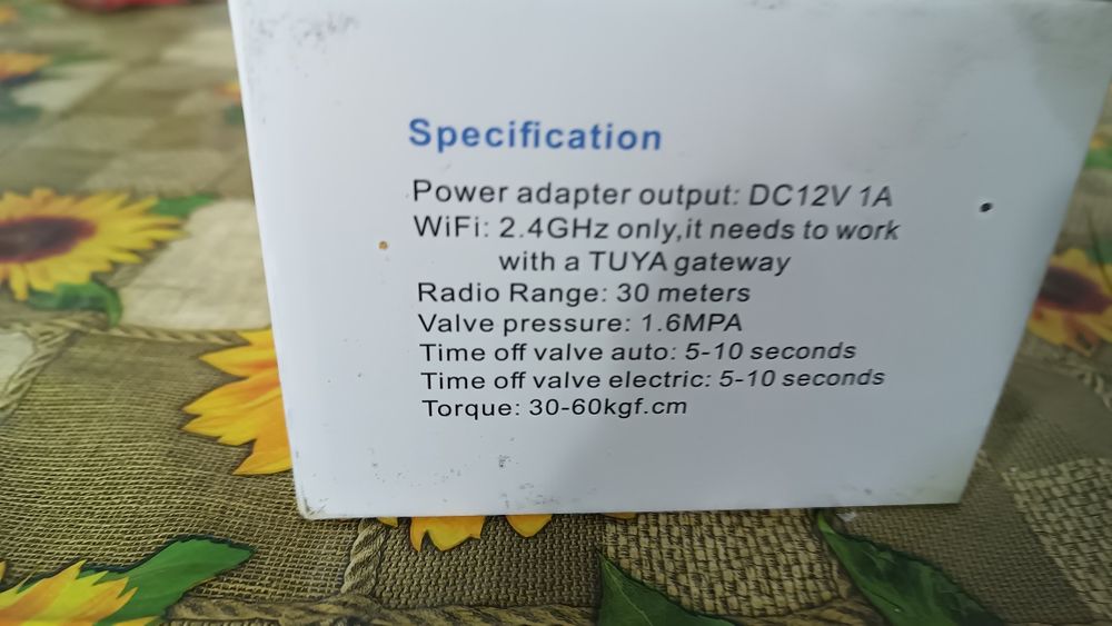 Розумний кран Zegbee 3.0