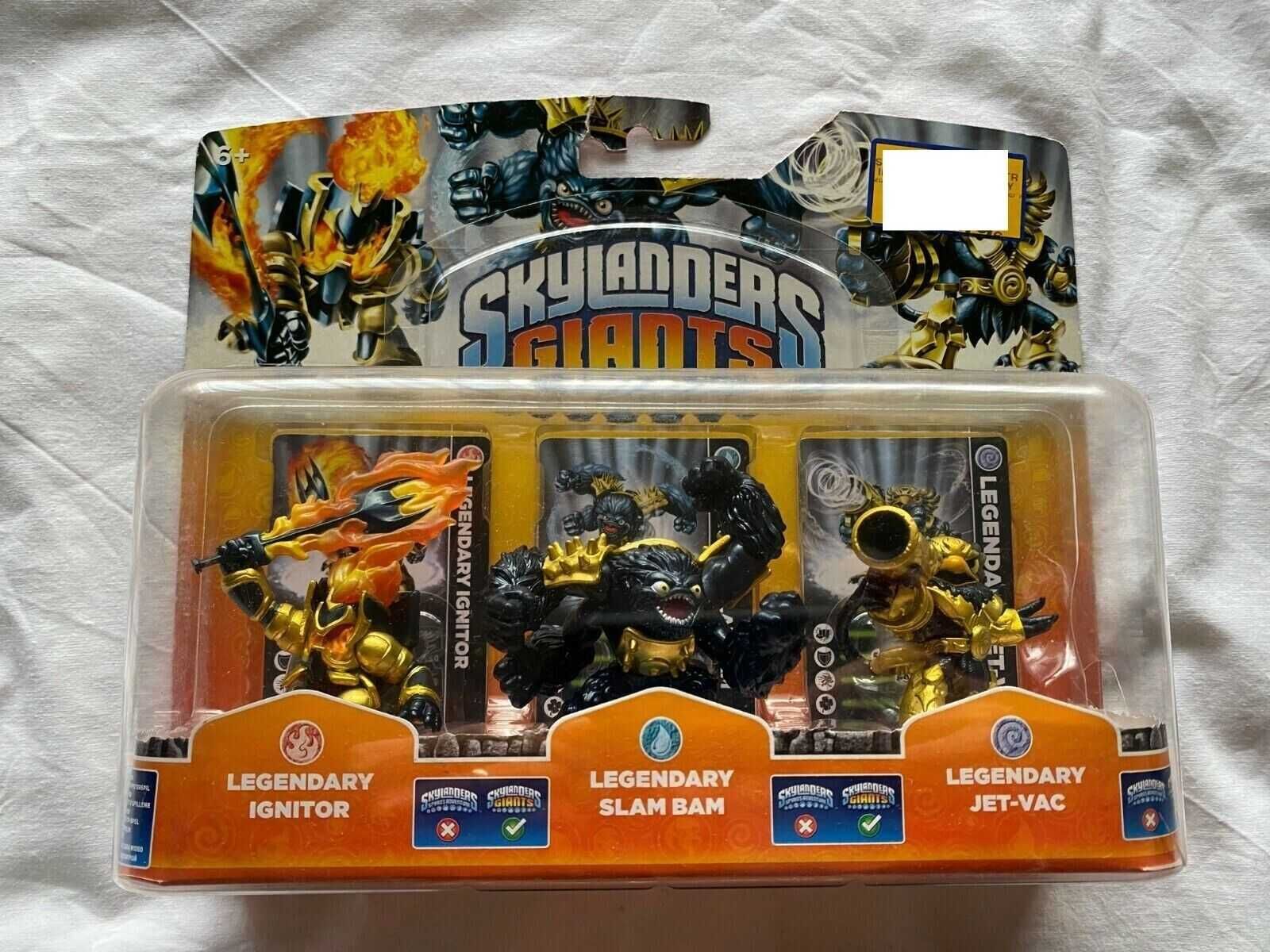 Skylanders Spyro´s Adventures e Giants Packs Triplos Novos Selados