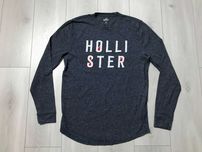HOLLISTER r.M oryginalna koszulka z długim rękawem męska stan BDB