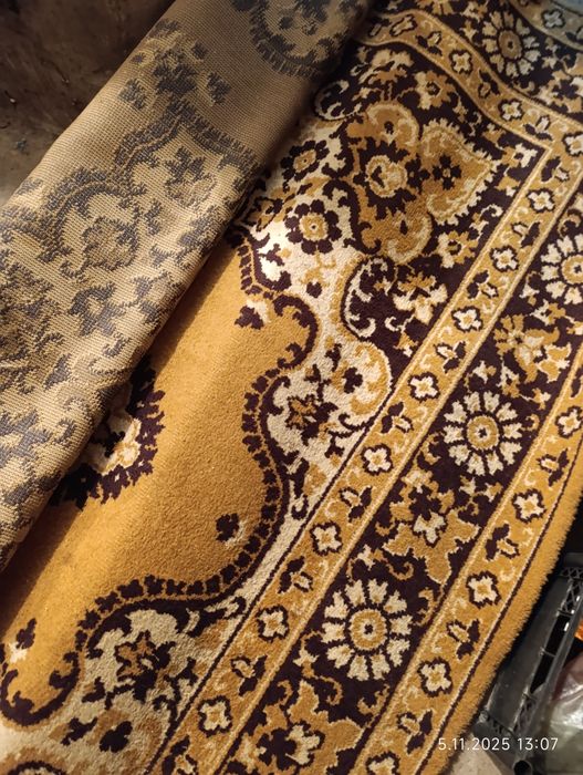 Zarezerwowany - Oddam dywan stan dobry brązowe wzory