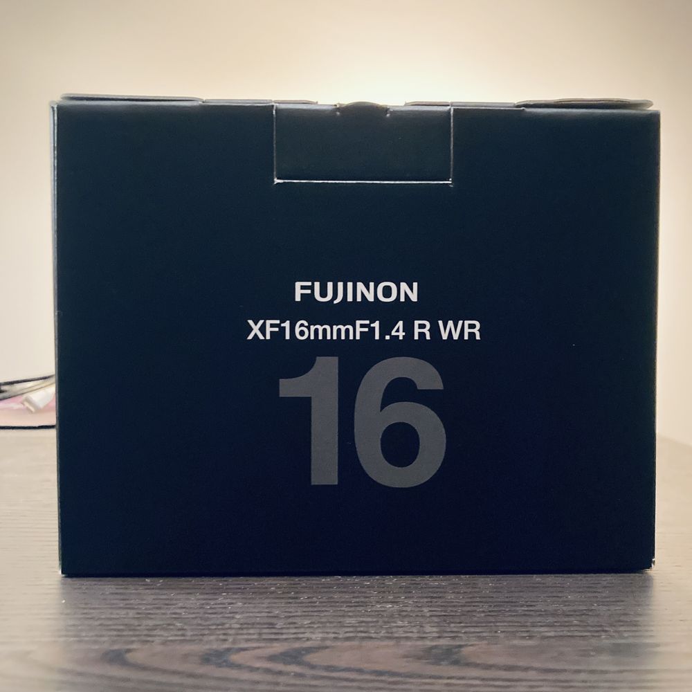 Lente FUJI / FUJIFILM Fujinon XF 16mm f/1.4 R WR 16 1.4