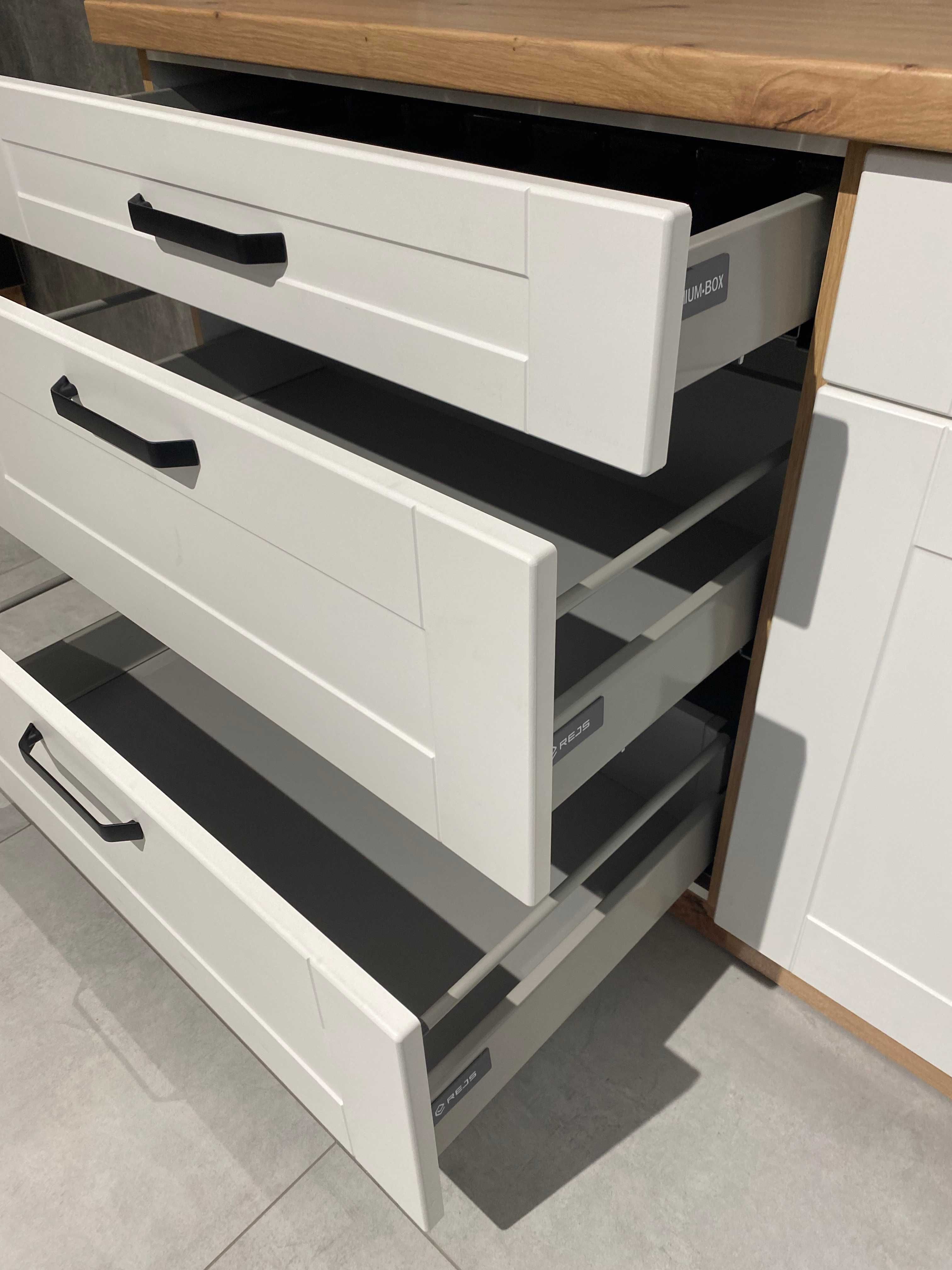 Meble kuchenne do dowolnej konfiguracji MDF 380cm kuchnie zestaw mebli