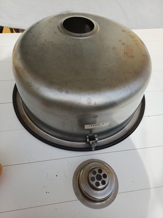 Lava loiça redondo inox