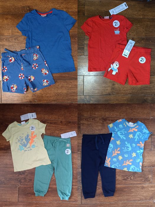 Свитшоты, спортивные штаны, регланы, джинсы, пижамы, трусы, футболки