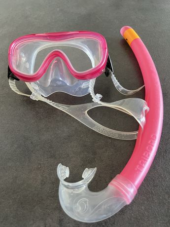 Zestaw do snorkelingu dziecięcy Tribord maska + fajka