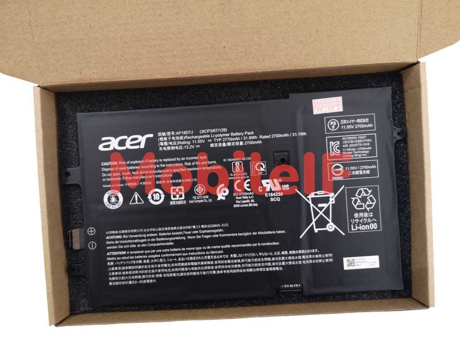Акумулятор Acer Swift 2019 SF714 AP18D7J 2770mah, 31.9Wh Original