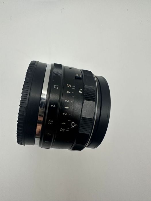 Lente Fotografica objetiva manual Meike MK- 35mm f/1.7. Para Sony