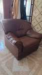 2 sofas pele sintetica