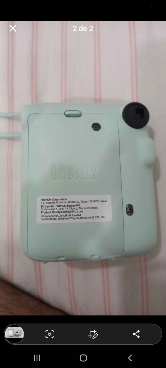 Câmera Fujifilm Instax mini 12 (com 14 filmes)