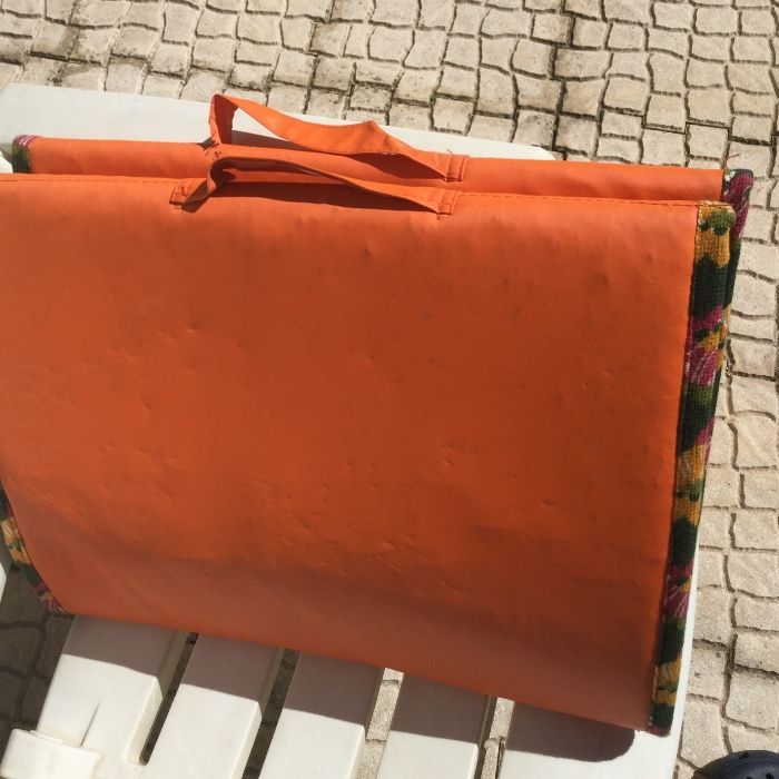 Saco Cama + Colchão cambalhota + 2 espreguiçadeiras para Campismo