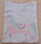 T-Shirt Cinza: Tam 12-13A