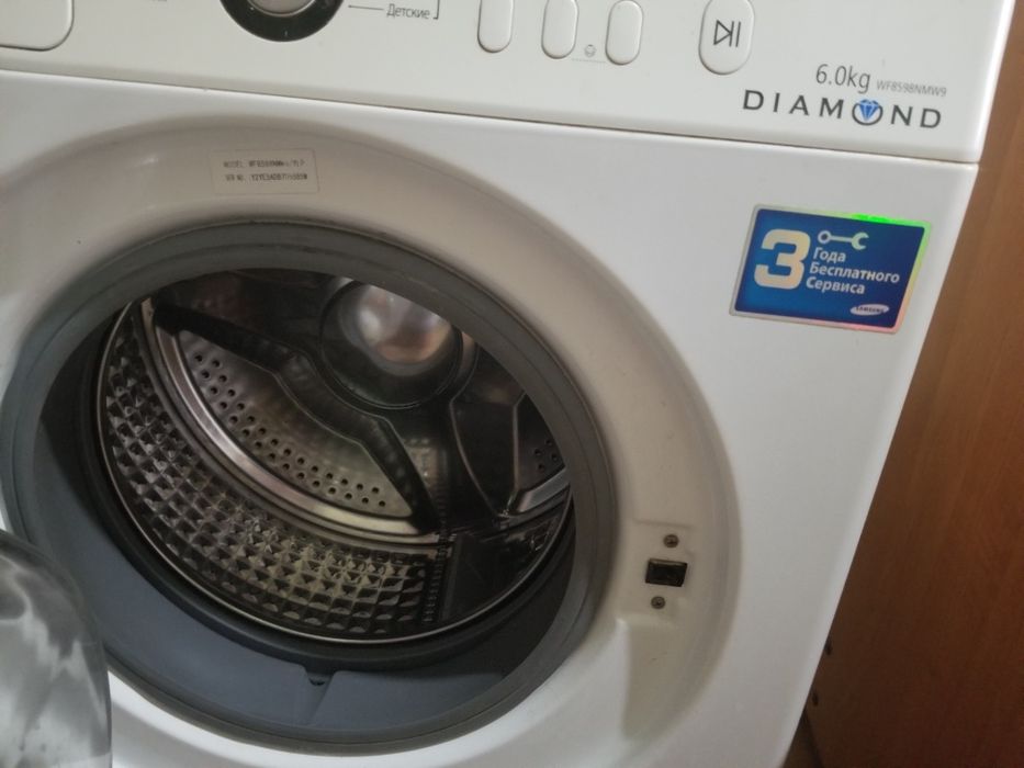 Продам пральну машинку Samsung Diamond 6.0 kg