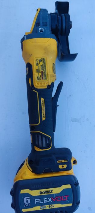 Безщіткова болгарка , DeWalt Flex VoltE DCG 416+акумулятор 6 ампер